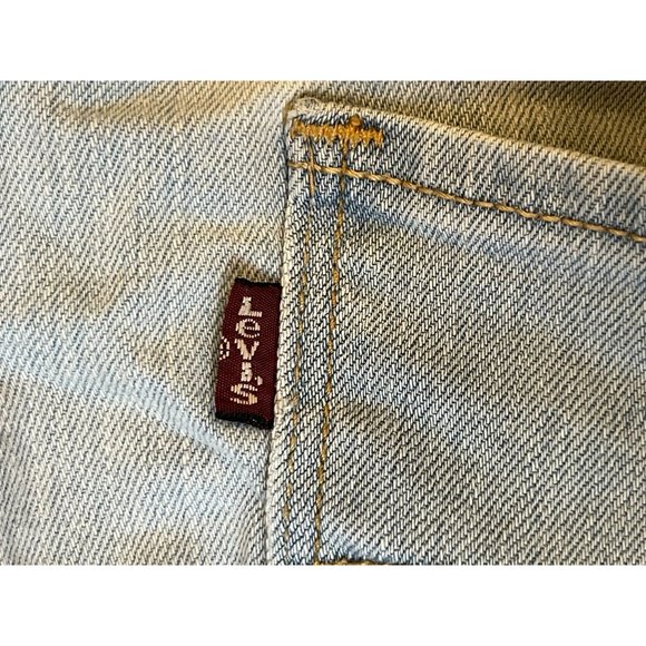 Levi's Womens Jeans Skinny Leg Mid Rise Five Design Pockets Cotton Blue Size 8 - Picture 6 of 11